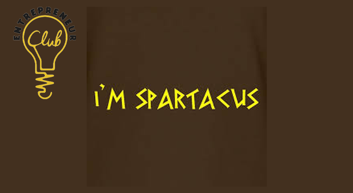 Some might say Spartacus ‘Got the Edge’ – Let’s see your best, I’m Spartacus photo’s -  send them to GetTheEdge@serc.ac.uk by Friday  9th October 12 noon.  Spot prize to be advised.